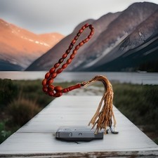 RARE SUNBURST Tasbih/ Tasbeeh/ Rosary/ Worry Beads Islamic Dhikr 33 count