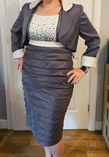Size shimmery grey - size, ivory