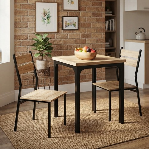 Piece industrial dining set - industrial,