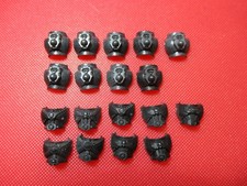Warhammer 40k Space Marine Tactical Squad Chest Plates Armour x9 Bits Box