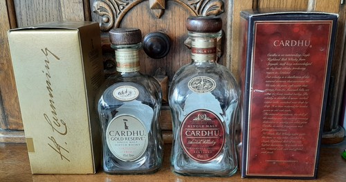 Cardhu bottles - x,