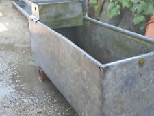 Galvanize Garden Planter Trough Garden Tank Thick Grade Salvage Farm 