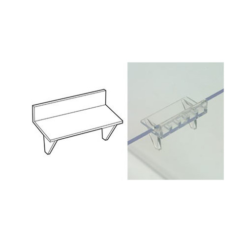 Acrylic brackets for - for, slatwall