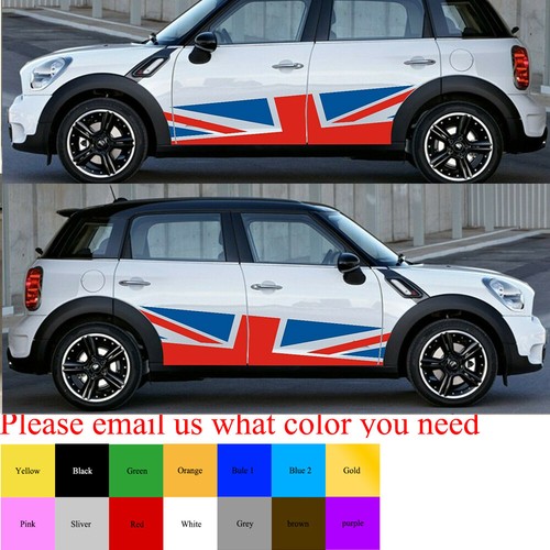 Flag side door - side, racing