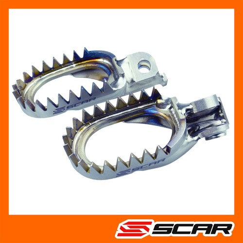 Titanium footpegs anti mud - footpegs, anti-mud