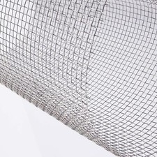Stainless Steel Mesh Sheets Woven Fine Metal Wire Roll Filter Screen Insect Net