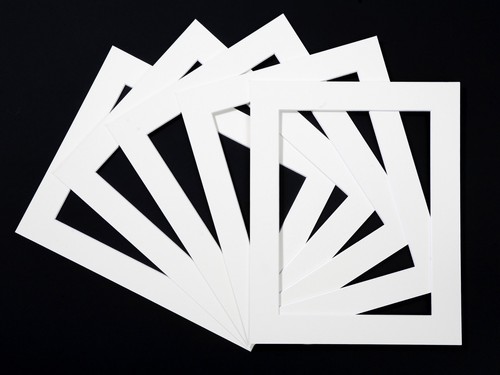 Photo mounts white black and - -, white,black