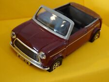 CORGI TOYS ROVER MINI MAYFAIR MAROON CONVERTIBLE CAR MODEL CODE 3 C330/8 1:36