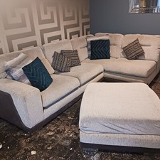 grey corner sofa