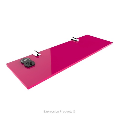 Straight acrylic shelf with - acrylic,