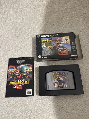 Nintendo n64 boxed mario kart - nintendo,