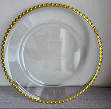 Charger plates plastic 13inch - charger,