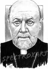 PRINCE OF DARKNESS ORIGINAL ART "The Priest" by Spectroxart