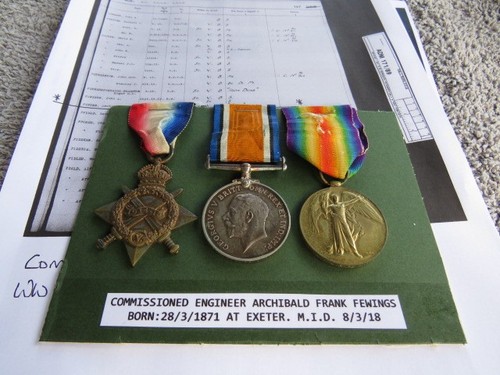 Ww1 naval officer trio - ww1,