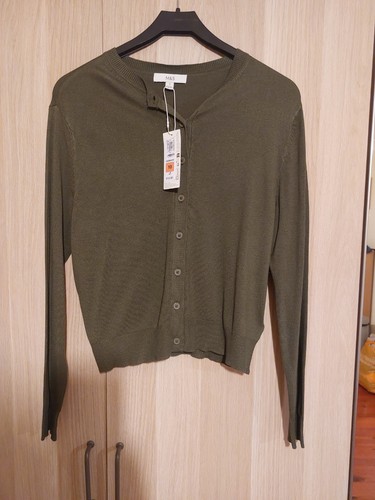 Dark olive green fine - m&s,