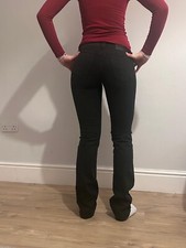 Ermanno Scervino designer black jeans size 28/ IT42 made in Italy