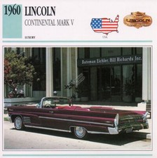 1960 lincoln continental mark - 1960,