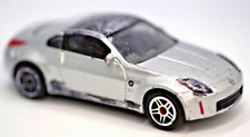 RealToy 1/64 Nissan 350Z Fairlady Silver Collectable Diecast Model Toy Car Used