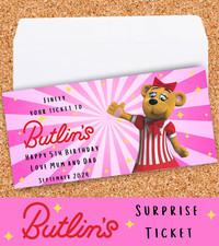 Personalised Butlins Birthday