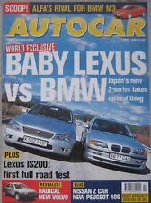 AUTOCAR magazine 7 April 1999 featuring Lexus IS200 Sport road test, BMW