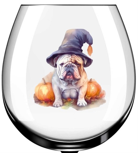 X12 halloween bulldog horror - halloween,