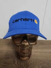 Carhartt WIP Canvas Cap Deadstock Adjustable Workwear USA Blue One Size #bnwot