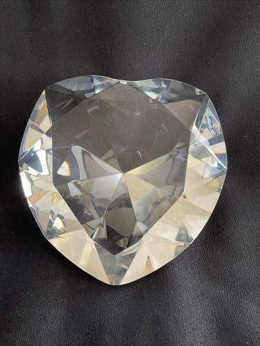 Very large glass heart - very,