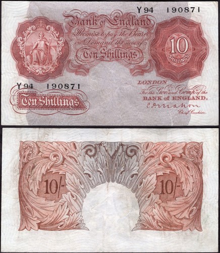 Mahon ten shillings - (ee),