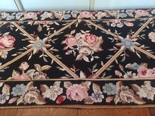 Vintage Needle Point Rug