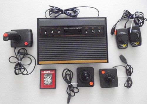 Atari console 2600 woody - atari, 2600-