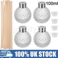 4PCS 100ml Aroma Glass Reed