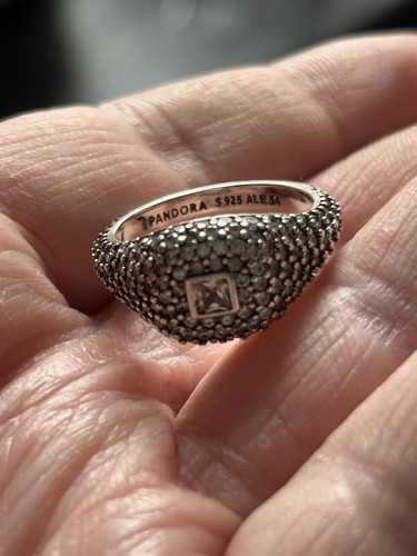 Pandora s925 square pave - square,