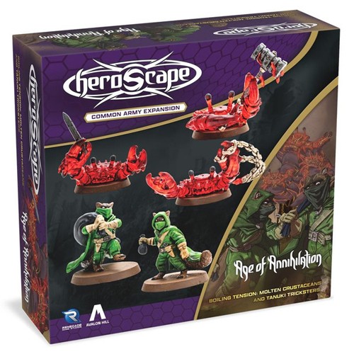 Heroscape molten crustaceans - molten,