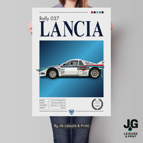Lancia 037 martini rally - lancia,