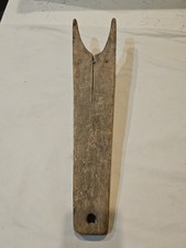 Antique Primitive Wood Boot