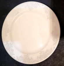 Denby Monsoon Silver Filigree dinner Plate