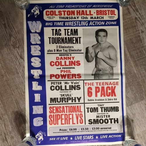 Vintage british wrestling - vintage,