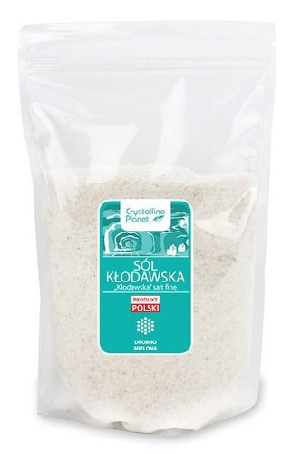 Klodawska fine rock salt 1kg - klodawska,