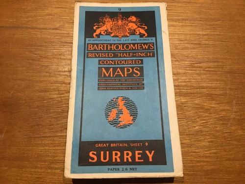 1930 bartholomews revised - 1930's,