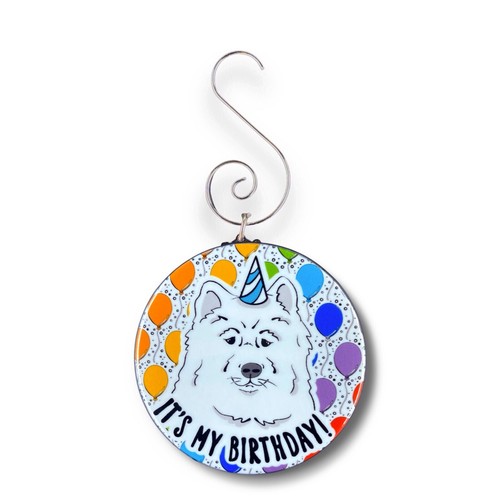 Samoyed eskimo dog - eskimo, birthday