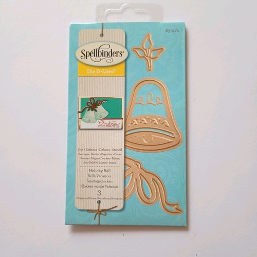 Spellbinders holiday bell die - spellbinders,