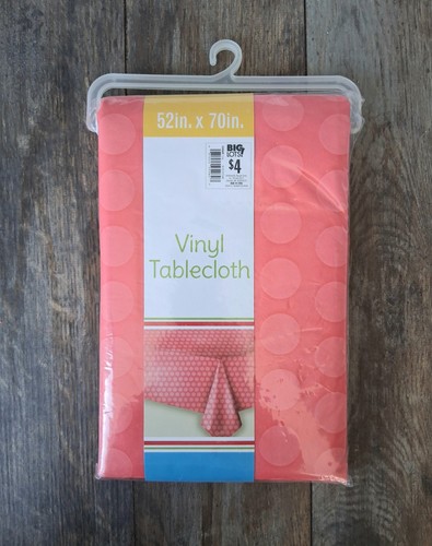 New big lots coral - new, vinyl