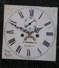 8DAY  LONGCASE CLOCK DIAL+movent 12 INCH C 1850