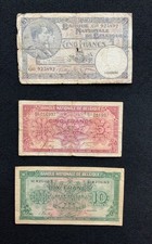 Belgium banknotes three - banknotes,
