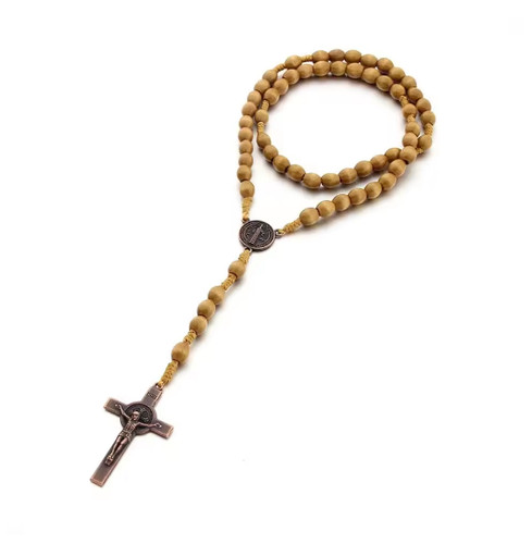 Rosary cross crucifix handmade - crucifix,