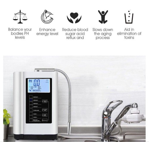 Alkaline water ionizer - water,