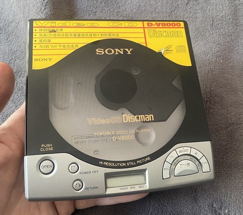 Sony player v8000 discman - player,