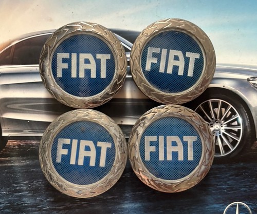 Four genuine fiat centre wheel - four,