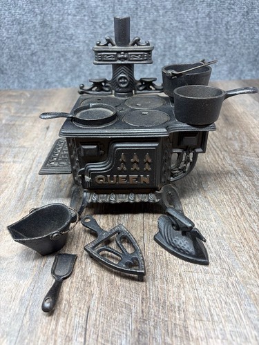 Antique queen black - antique, iron