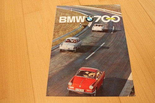 Brochure 1961 bmw - brochure, 700